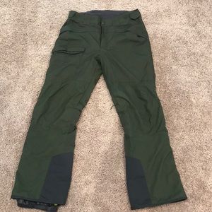 Men’s Hunter Green Mountain Hardwear Ski Pants